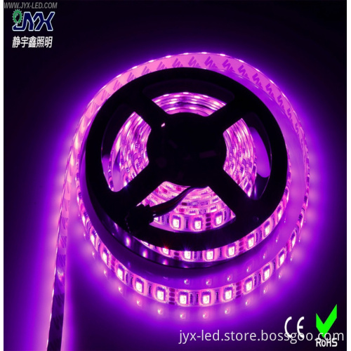 Outdoor decoration Hot flexible led strip SMD5050 12V 5m/roll CE & RoHS Approval 14.4w/m led strip